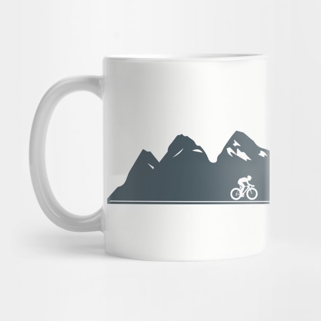 Cyclist Mountain Biker Gift by Selknen 🔥